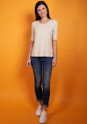 Seidel Moden T-Shirt mit Rundhalsausschnitt, MADE