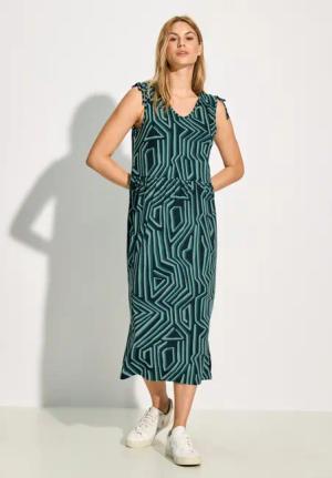 CECIL Jerseykleid Sommerkleid mit Print