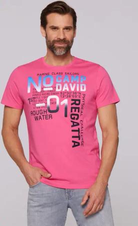 CAMP DAVID Rundhalsshirt aus Baumwolle