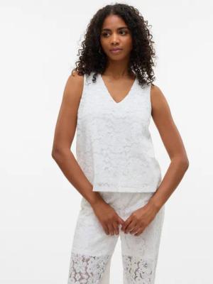 Vero Moda Spitzentop VMHONEY LACE SL
