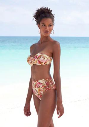 s.Oliver Highwaist-Bikini-Hose Bauhinia mit seitlich gekreuzten