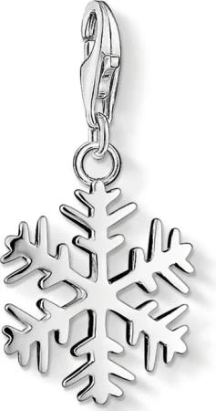 THOMAS SABO Charm-Einhänger Schneeflocke, 0281-001-12