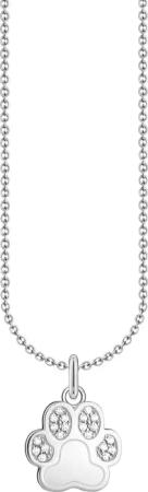 THOMAS SABO Kette mit Anhänger Pfoten-Anhänger,