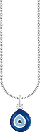 THOMAS SABO Kette mit Anhänger Nazar-Auge-Anhänger,