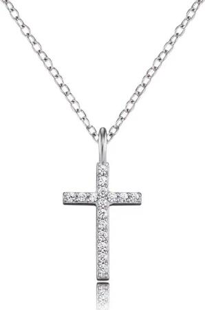 Engelsrufer Kette mit Anhänger Kreuz, ERN-LILCROSS-ZI-G,
