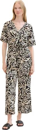 TOM TAILOR Overall mit All-Over Print