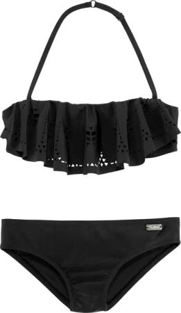 Buffalo Bandeau-Bikini mit modischem Volant