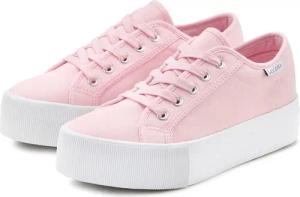 LASCANA Sneaker Schnürhalbschuh, Freizeitschuh aus Textil