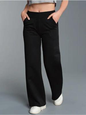 Trigema Jerseyhose TRIGEMA Jogginghose mit weitem