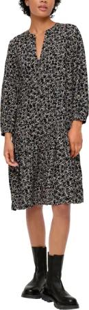 s.Oliver Minikleid Sommerkleid mit 3/4-Ärmeln