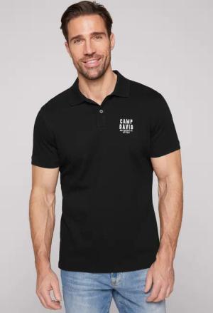 CAMP DAVID Poloshirt mit kleiner Logo-Stickerei