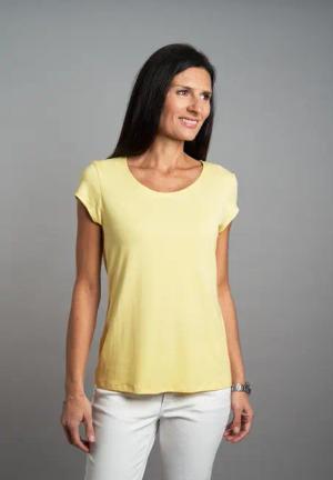 Seidel Moden T-Shirt mit Kappenärmel, MADE