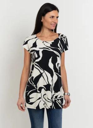 Seidel Moden Kurzarmshirt mit All-Over Print,
