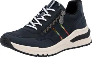 Rieker Wedgesneaker, Freizeitschuh, Halbschuh, Schnürschuh in