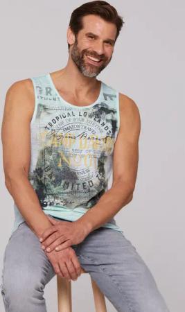 CAMP DAVID Tanktop aus Baumwolle