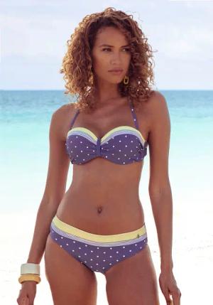 LASCANA Bikini-Hose Monri mit kontrastfarbenem Detail