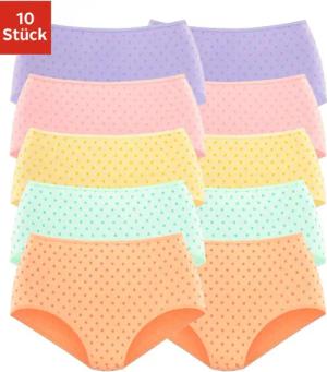 petite fleur Taillenslip (10er-Pack) aus elastischer