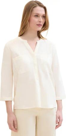 TOM TAILOR Schlupfbluse mit Leinen