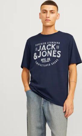 Jack & Jones Rundhalsshirt JJJEANS TEE