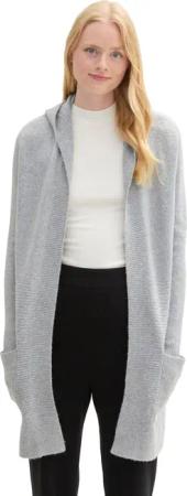 TOM TAILOR Denim Cardigan mit Kapuze