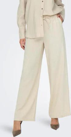JDY Leinenhose JDYSAY LINEN HW WIDE