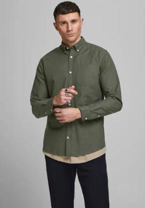 Jack & Jones Langarmhemd OXFORD SHIRT