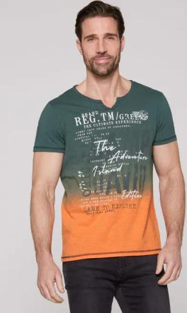 CAMP DAVID Rundhalsshirt aus Baumwolle
