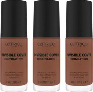 Catrice Foundation Invisible Cover Foundation, 3-tlg.,