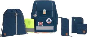 LÄSSIG Schulranzen Unique, Boxy, Navy (Set,