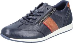Rieker Sneaker mit Reißverschluss, Freizeitschuh, Halbschuh,