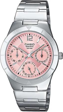 CASIO TIMELESS COLLECTION Multifunktionsuhr LTP-2069D-4AVEG, Quarzuhr,