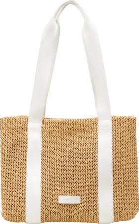 Marc O'Polo Shopper in Crochet-Raffia-Bast-Optik