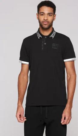 CAMP DAVID Poloshirt mit Seitenschlitze