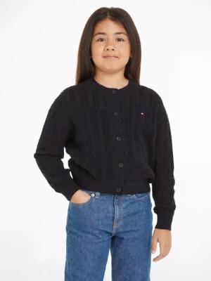 Tommy Hilfiger Strickjacke ESSENTIAL CABLE REGULAR