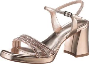 Tamaris Sandalette, Blockabsatz, Abendschuh, Festtagsschuh, funkelnde