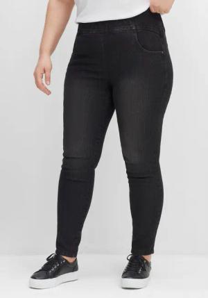 Sheego Schlupfjeans Große Größen mit breitem