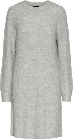 pieces Strickkleid PCELLEN LS O-NECK KNIT