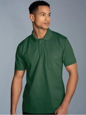 Trigema Poloshirt TRIGEMA Polohemd mit Brusttasche