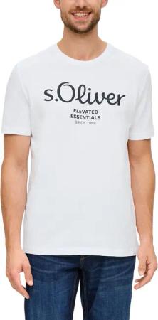 s.Oliver T-Shirt aus atmungsaktiver Baumwolle