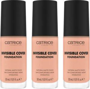 Catrice Foundation Invisible Cover Foundation, 3-tlg.,