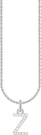 THOMAS SABO Kette mit Anhänger Buchstabe,