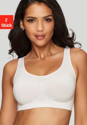 petite fleur Bralette-BH (Packung, 2 Stück)