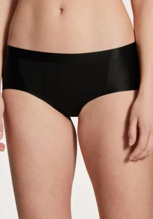 CALIDA Panty Cate mit Satinblenden an