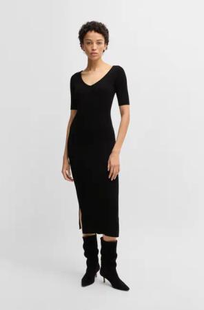 BOSS ORANGE Strickkleid Fargheritina Premium Damenmode