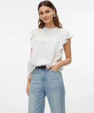 Vero Moda Blusenshirt VMTRINE SL LACE