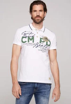 CAMP DAVID Poloshirt mit Front- und