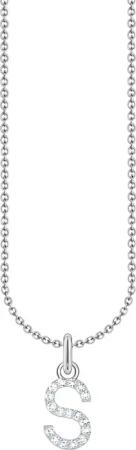 THOMAS SABO Kette mit Anhänger Buchstabe,