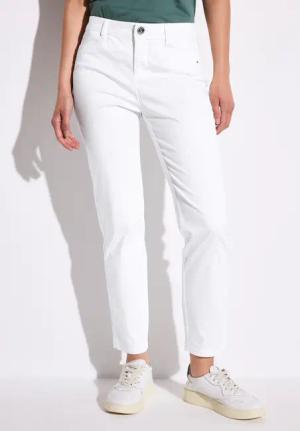 STREET ONE Stoffhose aus Baumwolle mit