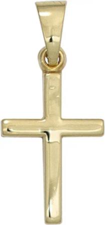JOBO Kreuzanhänger Anhänger Kreuz, 333 Gold