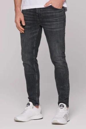 CAMP DAVID Slim-fit-Jeans mit zwei Leibhöhen